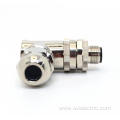 M12 5 Pin Right angle Male Connector